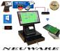 Preview: 15,6" All In One Kassensystem mit integrierte Kundendisplay und Bondrucker + Kellnerterminal Handheld Professionelle Kasse für Gastronomie TSE Konform Posprom