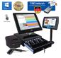 Preview: Wincor Nixdorf Touchscreen-15 Zoll Getränkemarkt Kassensystem Einzelhandel Kisok Laden Spätshop Supermarkt mit Moderne Multimedia-Kundendisplay Win 10