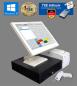 Preview: 15 Zoll TSE Konform Touchscreen Kassensystem Einzelhandel Friseur Imbiss Dönerladen Inkl. Software Windows 10 TSE 2026 - Inkl. TSE Modul