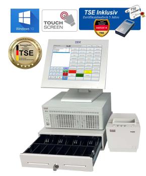 Wincor Nixdorf Kassensystem + TSE Stick inkl Zertifikat Kasse Dönner Laden Imbiss Touchkasse Einzelhandel Windows 10