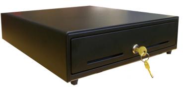 Geldlade Kassenlade Case Base Geldschubladen  für Bondrucker Kassenbox Schwarz NEU OVP 330mm x 330mm x 100mm