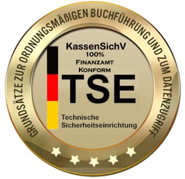 15 Zoll Digitale Kassensystem Touchscreen Kasse für Einzelhandel Friseur Kosmetik Imbiss mit TSE Modul inkl Zertifikat Windows 11