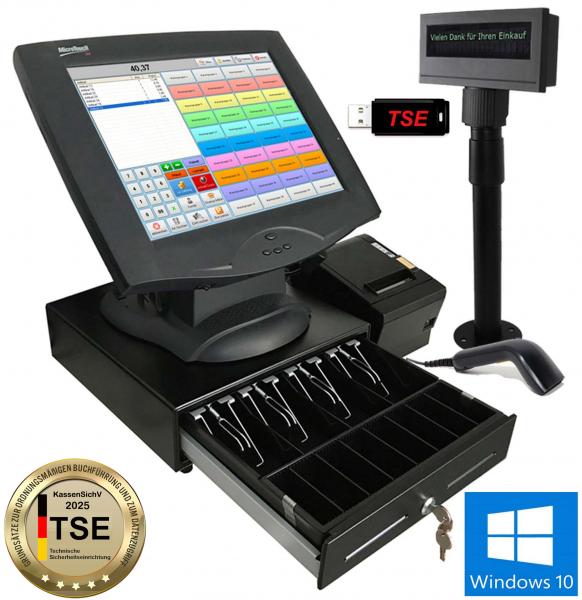 Einzelhandel Kasse Laden Handel Wincor Nixdorf Computerkasse Touchscreen Kassensystem POSprom Textilladen , Einzelhandelgeschäft ,Cafes ,Dönerladen, Friseursalon,Kiosk, Imbiss-Stuben, Kantinen ,Kiosk (Lotto-Toto), Textilhandel , Blumengeschäft , Bäckerei