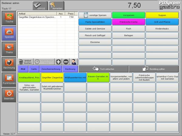 TSE Finanzkonform Kassensystem + TSE Modul Sam4s ALL IN ONE 15'' Touchkasse für Gastronomie Restaurant NEU.OVP KassenSichV / GOBD Windows 10