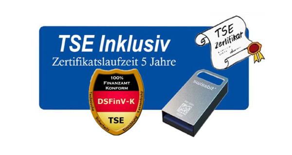 15 Zoll Digitale Kassensystem Touchscreen Kasse für Einzelhandel Friseur Kosmetik Imbiss mit TSE Modul inkl Zertifikat Windows 11