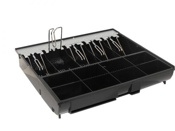 Geldlade Kassenlade Geldschublade Grau 410 x 415 x 110 mm NEU OVP +SCHL