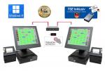 Professionelle Gesetzkonforme Elektronische Kassensystem Touchscreen für Gastronomie und Restaurant mit TSE Modul inkl Zertifikat Windows 11