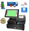 Mini TSE Konforme Kassensystem Gastronomie Restaurant Eiscafe 10,1 Zoll Touchscreen Windows 11 PosProm Promax 3.7