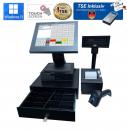 Touchscreen Kasse Imbiss Kassensystem Dönerkasse Einzelhandel Friseur Kasse mit TSE Modul inkl Zertifikat Windows 11
