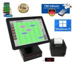 Neuwertige Touchscreen Kassensystem mit TSE Stick für Gastronomie & Restaurant Eisdiele Windows 11 TOP